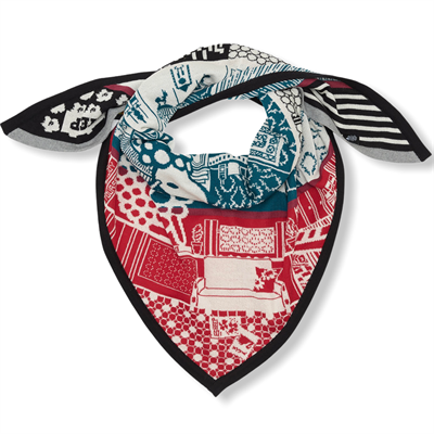 Enjoy Yourself Scarf (Black/Multi)