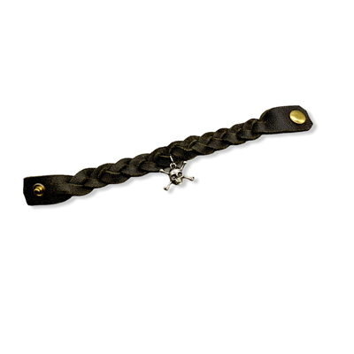 Kellan Bracelet with Charm (dark brown)