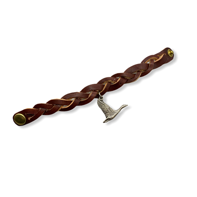 Kellan Bracelet with Charm (brown)