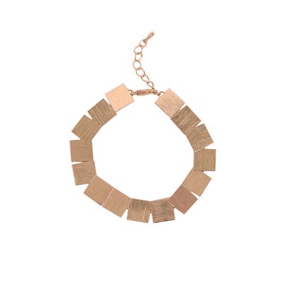 Corine Square Bracelet (Rose Gold)