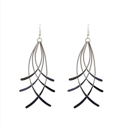 Annabelle Entwined Earrings (Silver)