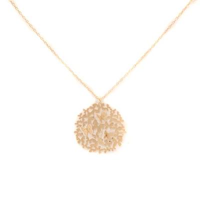 Floriana Butterfly Swarm Necklace (Gold)