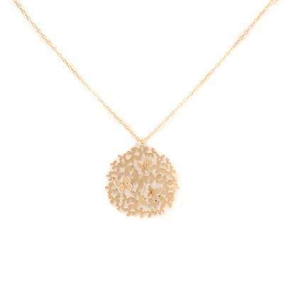 Floriana Butterfly Swarm Necklace (Gold)