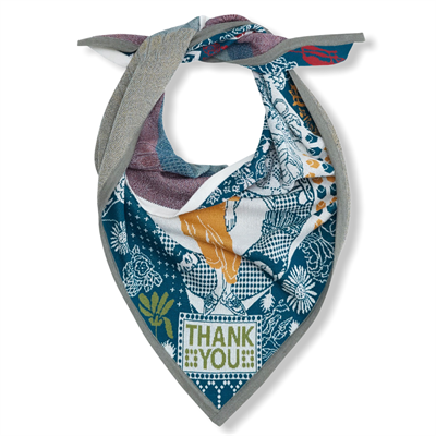 Gratitude Scarf (Green/Multi)